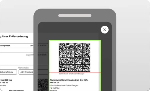 E-Rezept QR-Code einlösen
